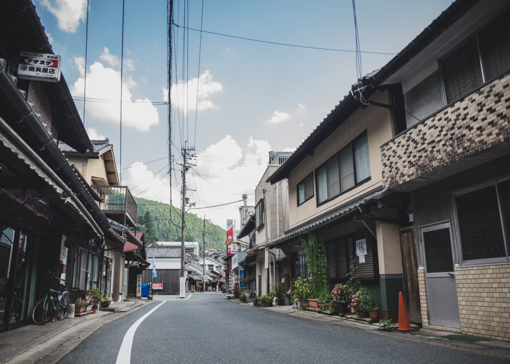 東吉野村 小川の町並み